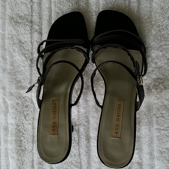 Ann Marino Zippered Sandals - Picture 2 of 4